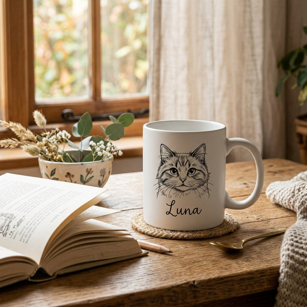 Custom Ceramic Pet Mug