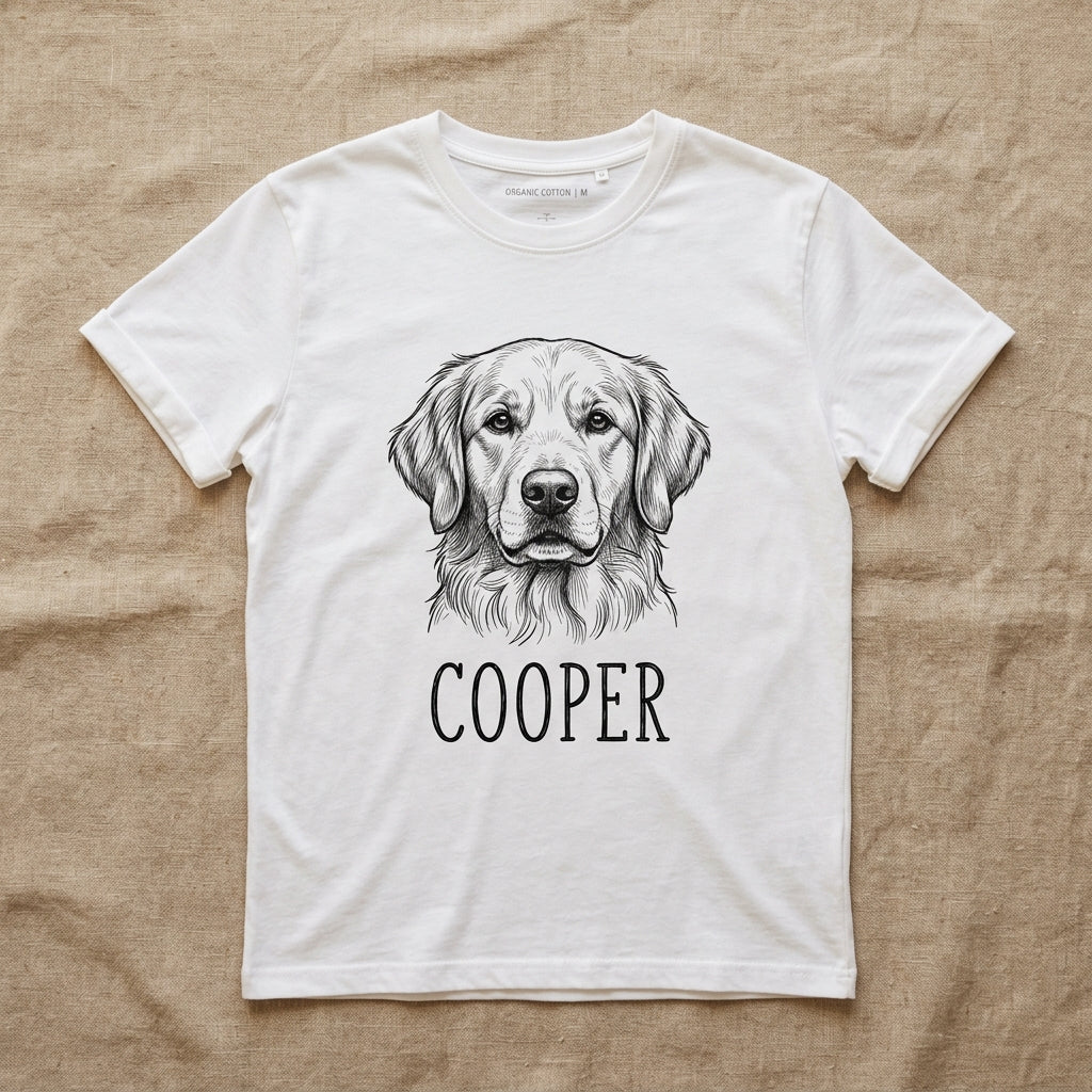 Custom Organic Pet T-Shirt